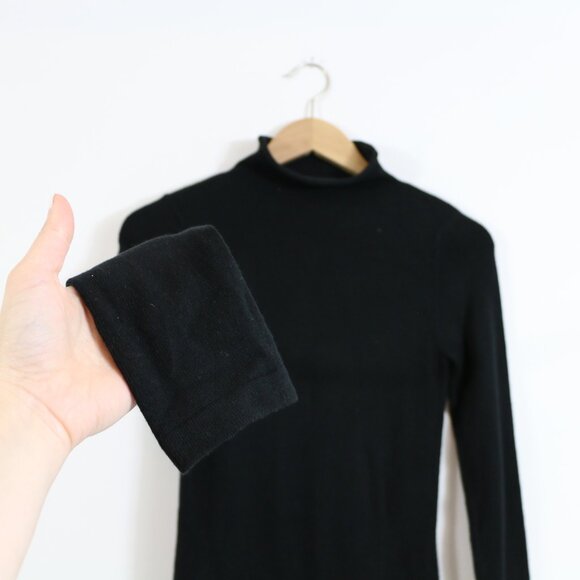 *French Connection Babysoft Mock Neck Dress - Picture 5 of 8